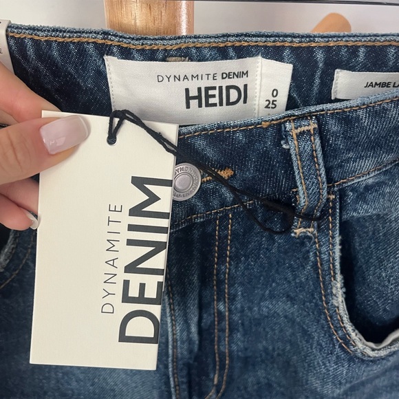 Dynamite-Heidi Wide Leg Jeans - Picture 4 of 6